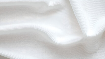 white fabric gradient background