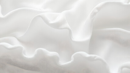 white fabric gradient background