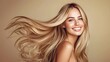 © cong - Portraits of European and American women with long hair
