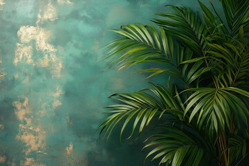 Wall Mural - Tropical Grunge Background