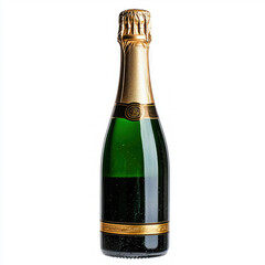 Poster - Champagne Bottle Open Isolated