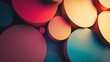 © cynz - A conceptual representation of seamless transitions using overlapping circles in gradients.