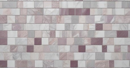 light gray and mauve stony mosaic tile background with white grout , mauve, background, stony