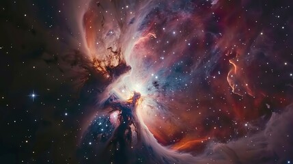 outer space background. dark cosmic void_with
