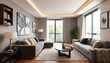 © VisualPro - Living room apartment featuring living room designs specifically tailored for apartment layouts with smart use of space and functionality