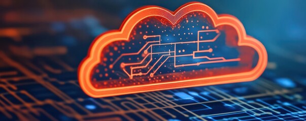 A modern office scene where developers use cloud tools to integrate AI and IoT solutions. 3D illustration