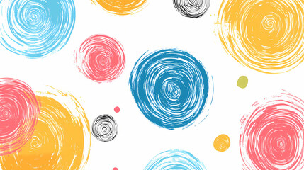 Wall Mural - colorful abstract circle