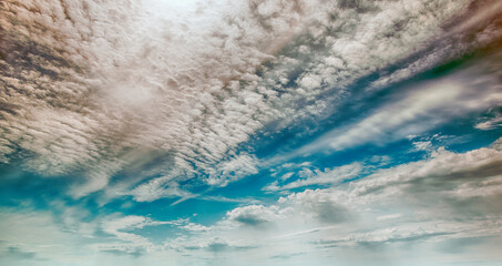 Wall Mural - sky clouds art sunrise background
