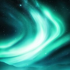 Wall Mural - Experience the stunning display of the aurora borealis, a mesmerizing natural light show that enchants the night sky.