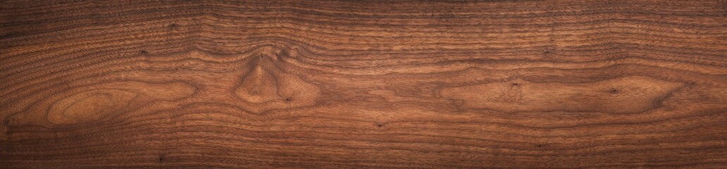 Wall Mural - Walnut wood texture. Super long walnut planks texture background.Texture element.	