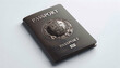 © Warittha - Travel A 3D perspective of a passport with embossed details, isolated on a clean white background4