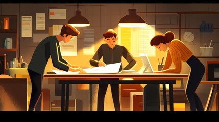 Collaborative Workspace with Creative Professionals