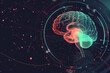 © EliteStock - A vibrant digital illustration of a brain illuminated with neon colors, set against a cosmic backdrop, symbolizing innovation and intelligence.