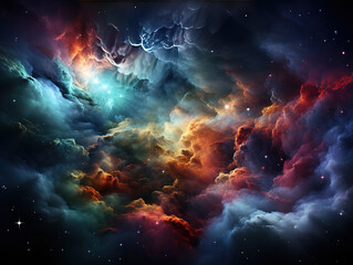 captivating deep space nebulae: cosmic clouds in the universe