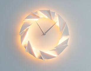 Wall Mural - Modern Wall Clock