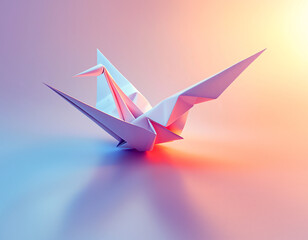 Sticker - Origami Crane