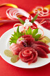 © amanaimages - Image of raw tuna sashimi