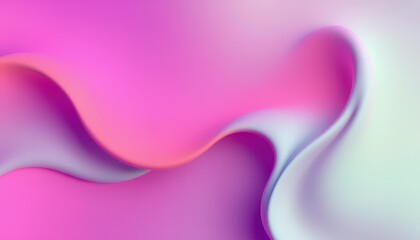 Wall Mural - abstract pink and purple fluid wave design