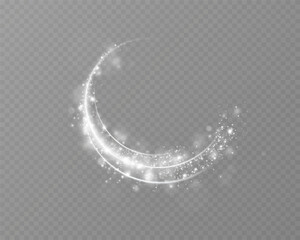 Poster - Light white Twirl.Vector eps 10 