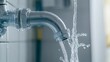 © Viacheslav - Burst pipe with water leak symbolizes urgent plumbing emergencies. Emergency plumber concept.