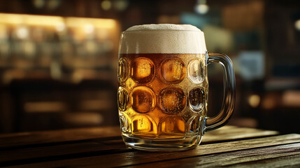 A mug of beer.