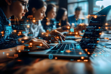 team codes global network efficiently