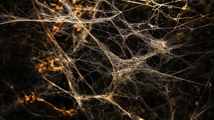 Intricate Spiderweb Texture