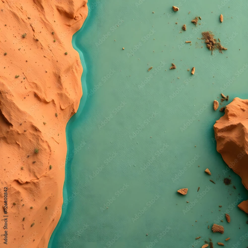 Epic scene depicting a modern futuristic landscape with a grand scale