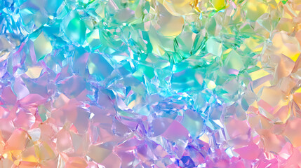 Wall Mural - iridescent holographic texture