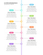 © Hazim Alfian - Infographic Timeline with 8 Steps and Editable Text for Business Presentation, Poster, Banner and Booklet.