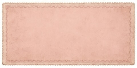 Fototapete - An Antique Paper Texture With a Delicate Lace Border, Perfect for Vintage Designs and Scrapbooking Projects