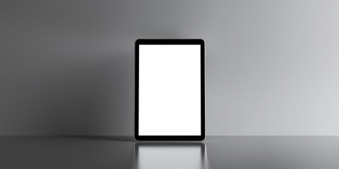 Wall Mural - realistic tablet mockup set featuring various angles and perspectives for showcasing digital designs