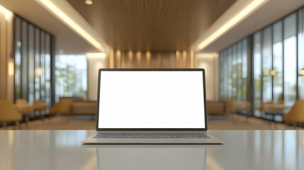 Laptop Mockup 3D Render
