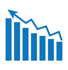 Set of growth graph vector icons. Business chart. Financial rise up. Increase profit.