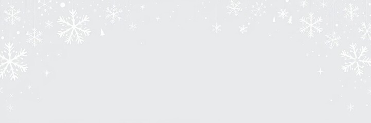 Elegant Christmas card design featuring a intricate snowflake border in vector format, snowflake, card