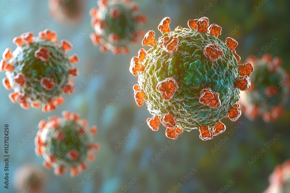 Pathogens Look Like Illustration Stock This is a photo of a microscopic observation of ...
