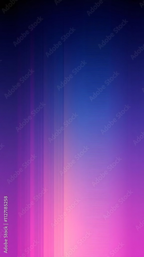 Abstract purple and blue gradient background with vertical light ...