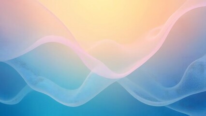 Abstract pastel wave background. (3)