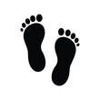 © Abdus Salam - Adorable Baby Footprints Vector Illustration for Newborn, Family Love, and Parenting Design