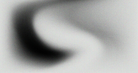 Wall Mural - Grey black abstract background. Colorful gradient. Holographic blurred grainy gradient banner background texture.