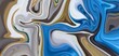 © shakeelbaloch - abstract background with blue and white stripes marble wave surface motion illustration