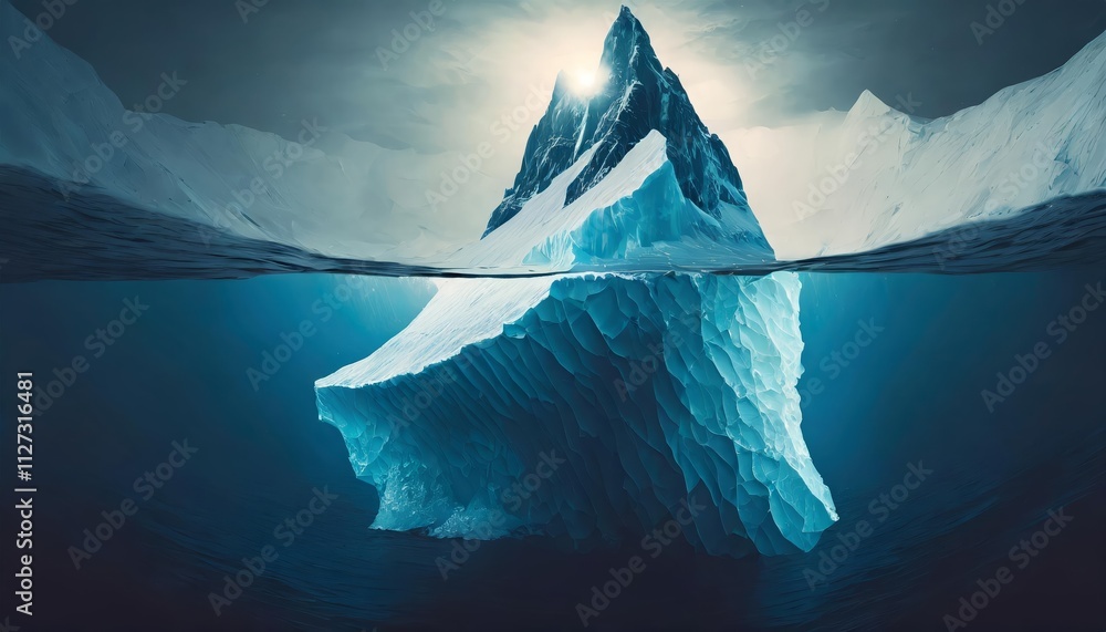 The Iceberg Concept Unveiling Underwater Risks and Dark Hidden Threats