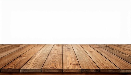 empty wooden table
