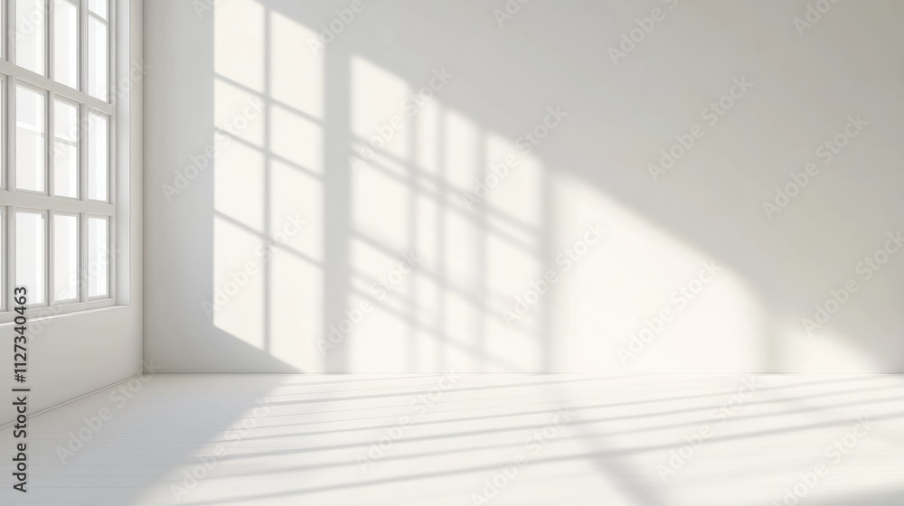 Blank white gradient background with product display. White backdrop or ...