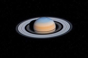 Wall Mural - a large planet is in the center of the image