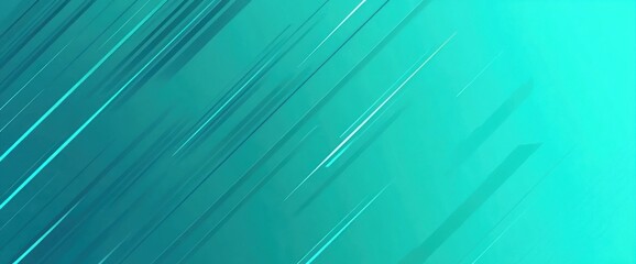 Aufkleber - Abstract teal background with dynamic lines for digital design or artistic use.