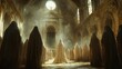 © SibteHUSSAIN - Group of nuns praying the Rosary in a convent chapel