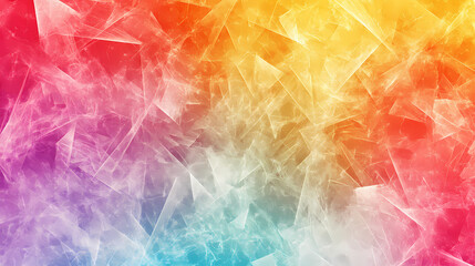 Wall Mural - Organic abstract colorful fractal shapes and crystal lines background as wallpaper. Fractal. Illustration