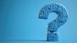 © Alla - A blue cube question mark icon