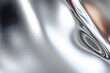 © Daniel - Abstract texture background, light shining silver metallic plate